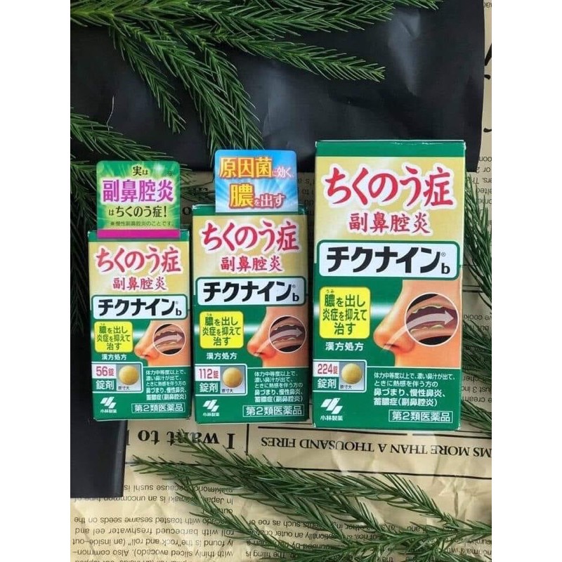 Viên uống xoang Nhật bản Kobayashi Chikunain Nhật bản | BigBuy360 - bigbuy360.vn