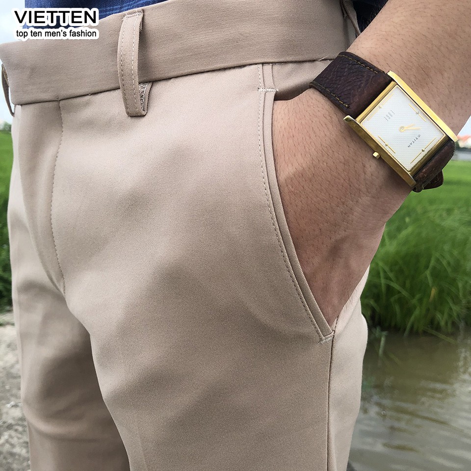 Quần âu nam thời trang cao cấp co dãn 4 chiều dáng trẻ - QA-TRE | BigBuy360 - bigbuy360.vn