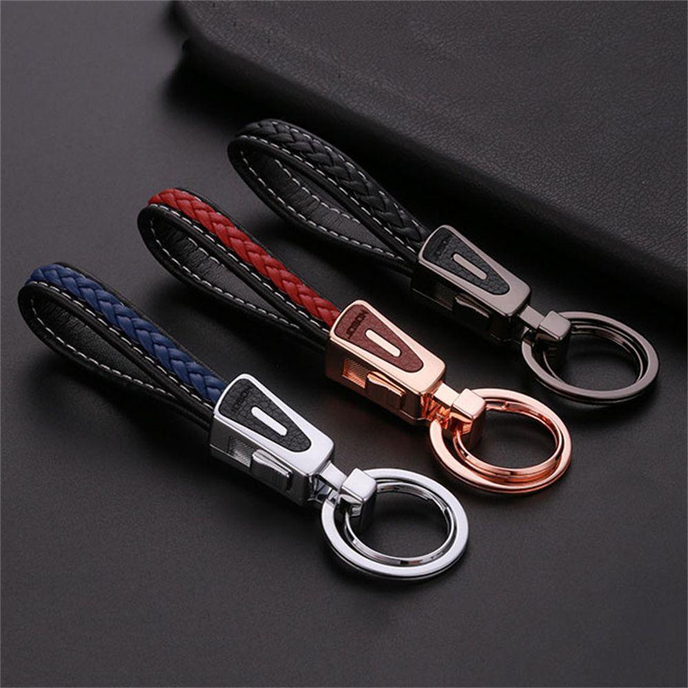 Móc Khóa Dây Bện Bằng Kim Loại Thời Trang Cho Nam Nữ Giá Đỡ