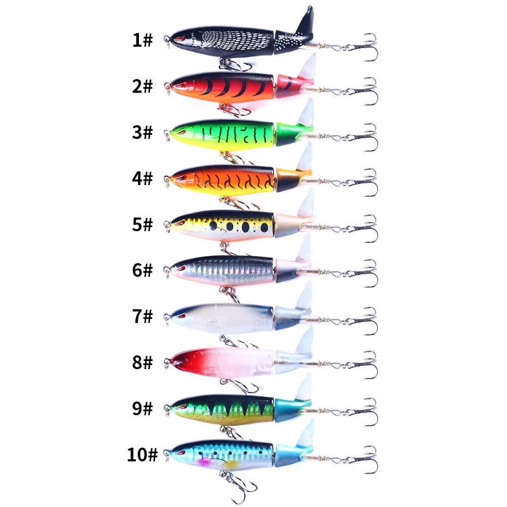 1 Mồi Câu Cá Giả Mềm Có Móc Xoay 11cm 13g