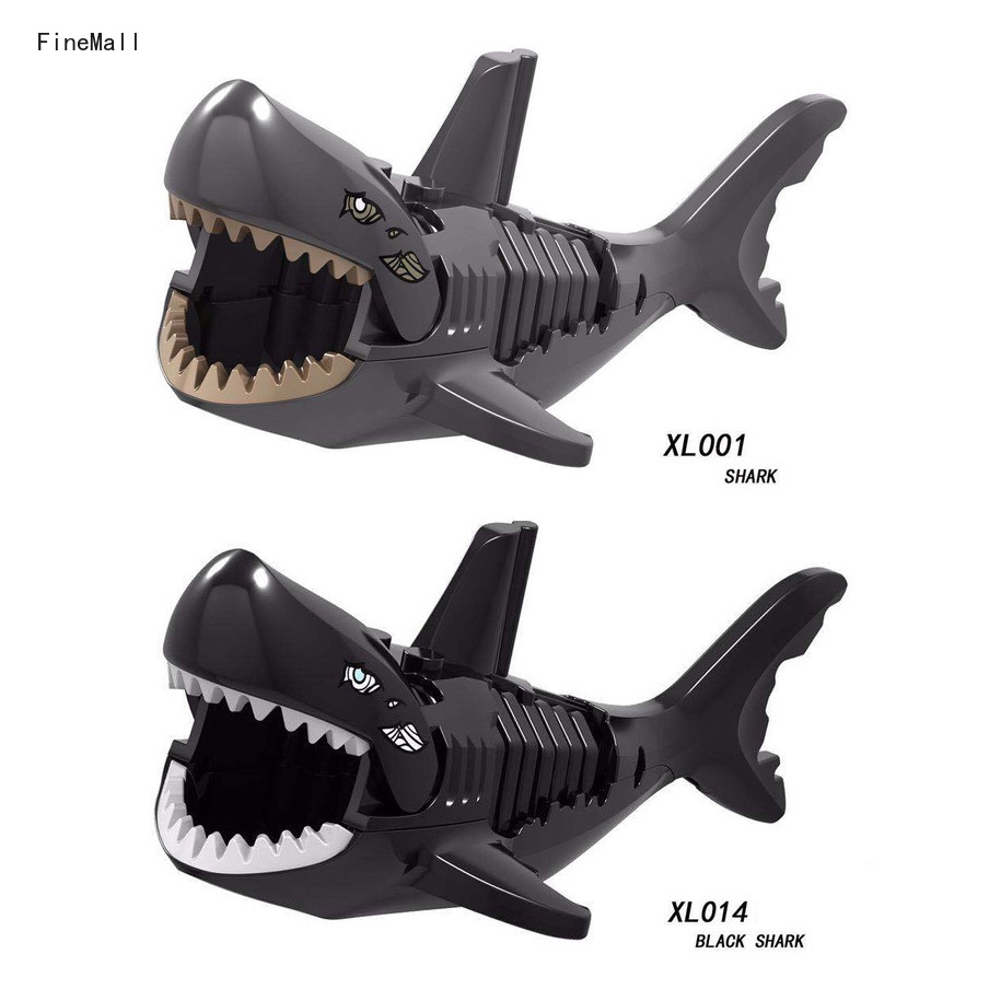 Minifigures Siêu Cá Mập Khổng Lồ Megalodon Đồ Chơi Lắp Ghép Xếp Hình Mini Mô Hình