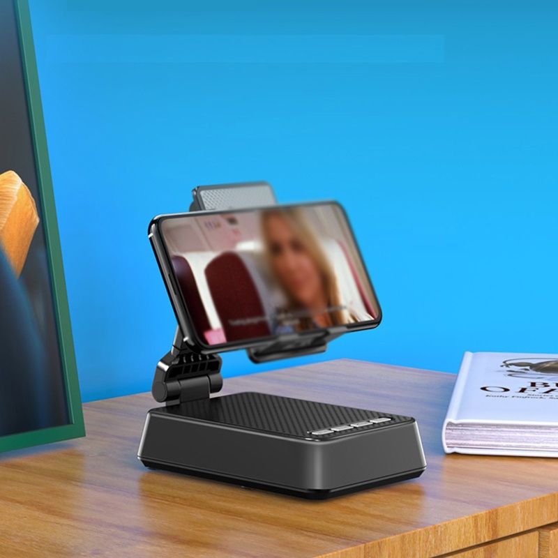 Wu Giá Đỡ Điện Thoại Để Bàn Có Thể Điều Chỉnh Chất Lượng Âm Thanh Không Mất bluetooth Chất Lượng Cao Cho Loa Điện Thoại Thông Minh