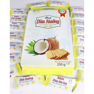 Bánh Dừa Nướng Cao Cấp - hộp 250gr
