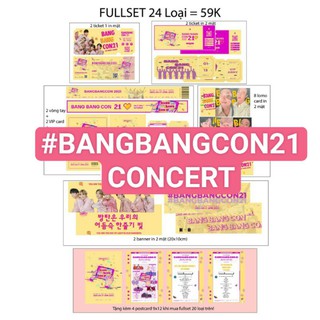CÓ SẴN GIAO NGAY BTS - BANG BANG CON 21 Concert BangBangCon21 tại nhà xem miễn phí