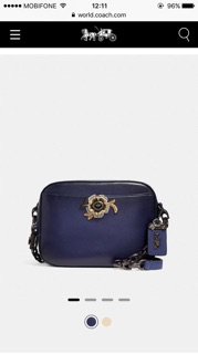 🆘RẺ VÔ ĐỊCH🆘Túi Coach Khoá hoa trà
