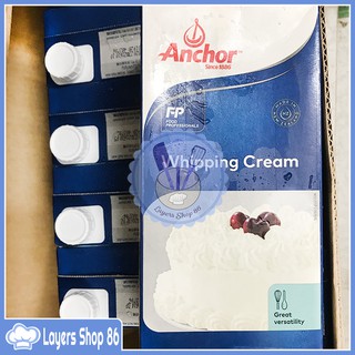 [HỎA TỐC VỚI NOWSHIP/GRAP 1H] KEM TƯƠI WHIPPING CREAM ANCHOR 1000ML