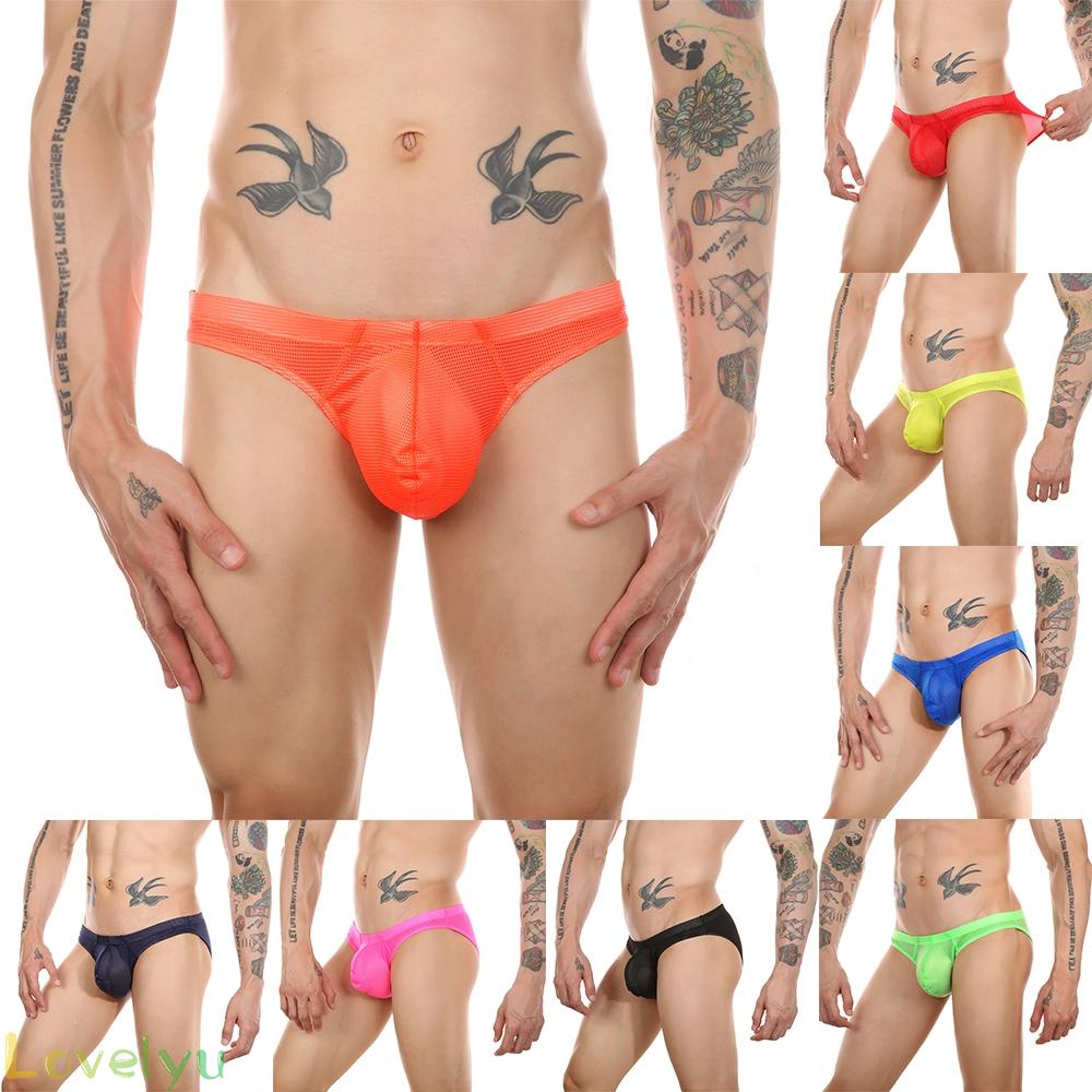 [ FAST SHIPPING ]Men's Thong Pouch Sexy Thong Underwear Brand New Brief Comfortable Erotic