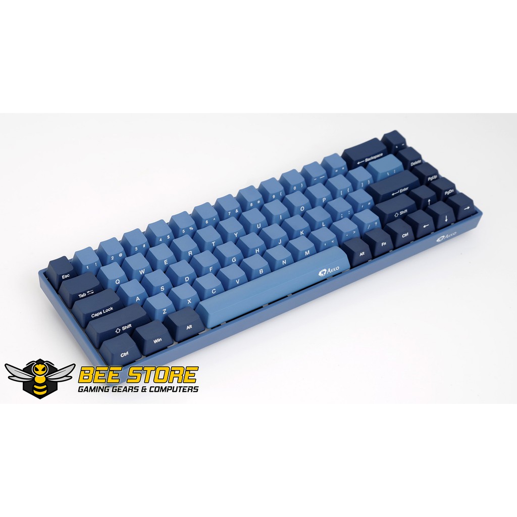 [Mã ELMS4 giảm 7% đơn 500K] Bàn phím cơ AKKO 3068 OceanStar | Keycap PBT | 68 phím | Tặng kèm 8 keycap