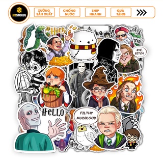 Sticker Harry Poster - Nhãn Dán Mũ Bảo Hiểm Chống Nước Chất Liệu Decal Cắt Sẵn