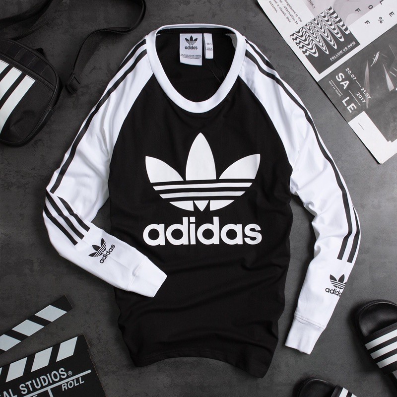 Áo thun tay dài adidas