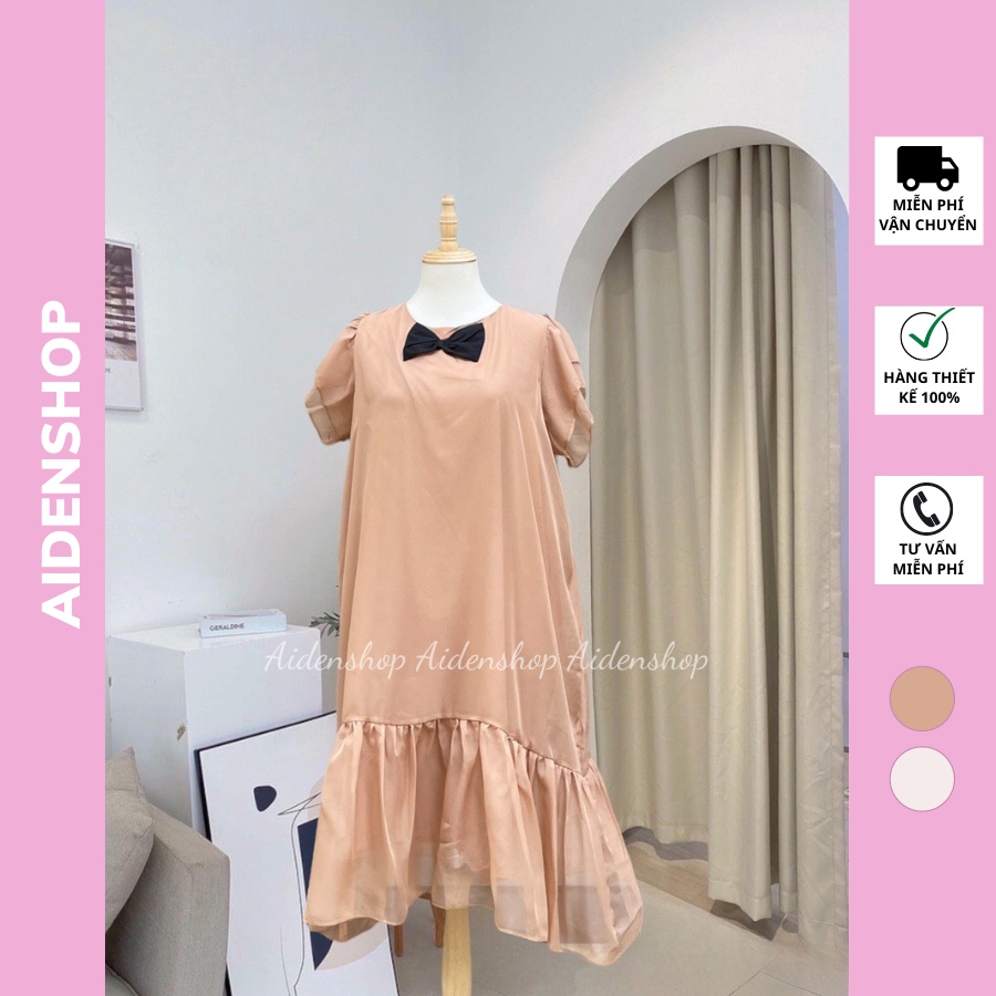 Váy bầu thiết kế xinh Aidenshop Đầm bầu mùa hè công sở dự tiệc