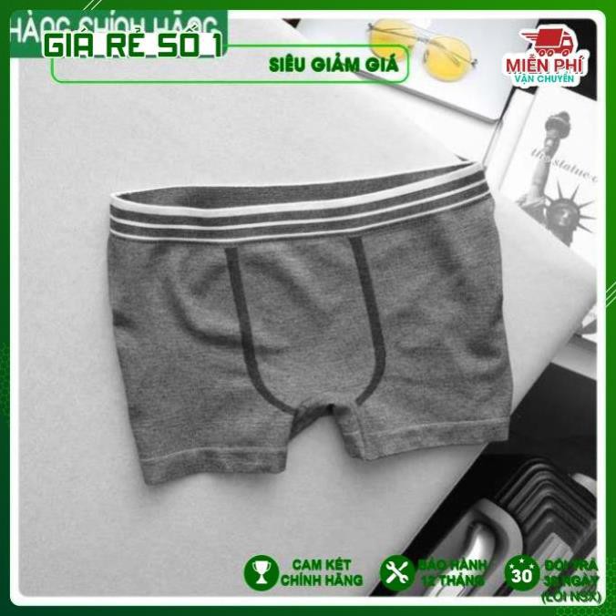 Quần Lót Nam Boxer, Quần Sịp Nam Boxer, Công Nghệ Dệt Kim Liền Mảnh, Mềm Mịn Thoáng Mát, Kháng Khuẩn Khử Mùi