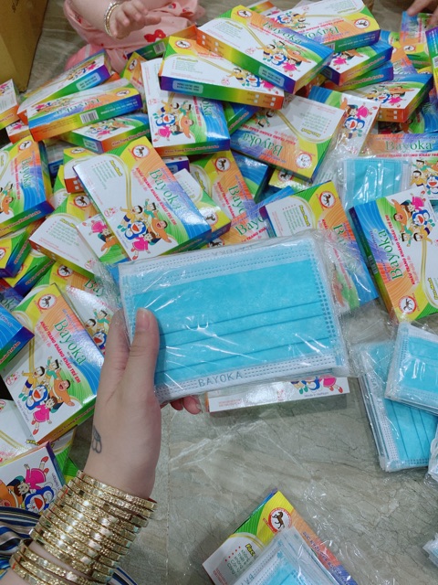 Khẩu trang y tế em bé( 1 hộp 10 cái ) | BigBuy360 - bigbuy360.vn