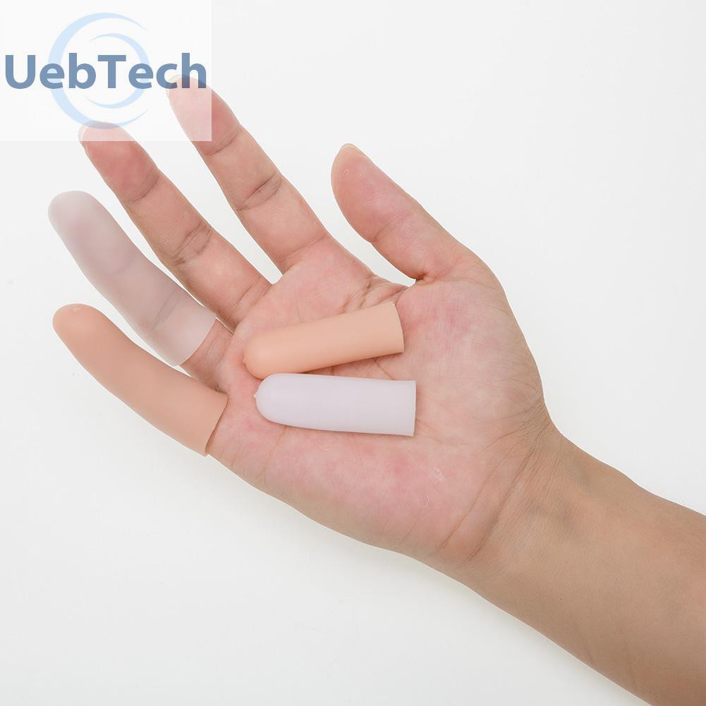 Set 4 Dụng Cụ Bảo Vệ Ngón Chân Chống Nứt Nẻ Bằng Silicon Mềm