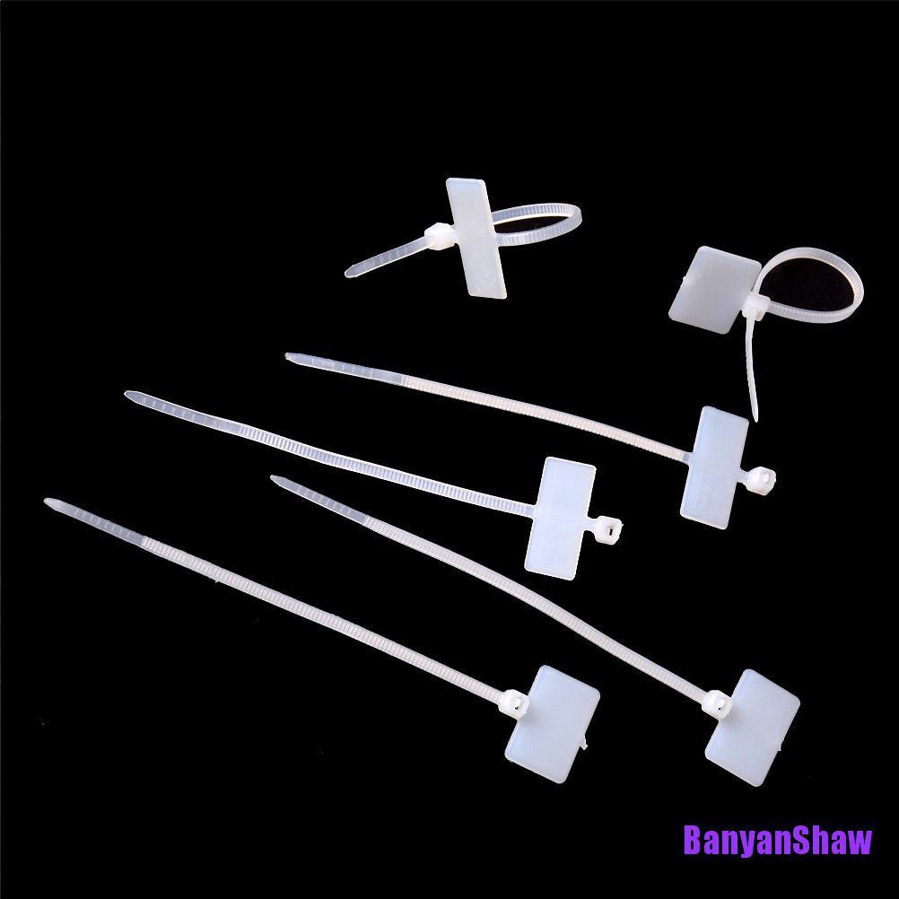 Set 100 Thẻ Đánh Dấu Dây Cáp Nguồn Rj45 Rj12 Tự Khóa Tiện Dụng | BigBuy360 - bigbuy360.vn