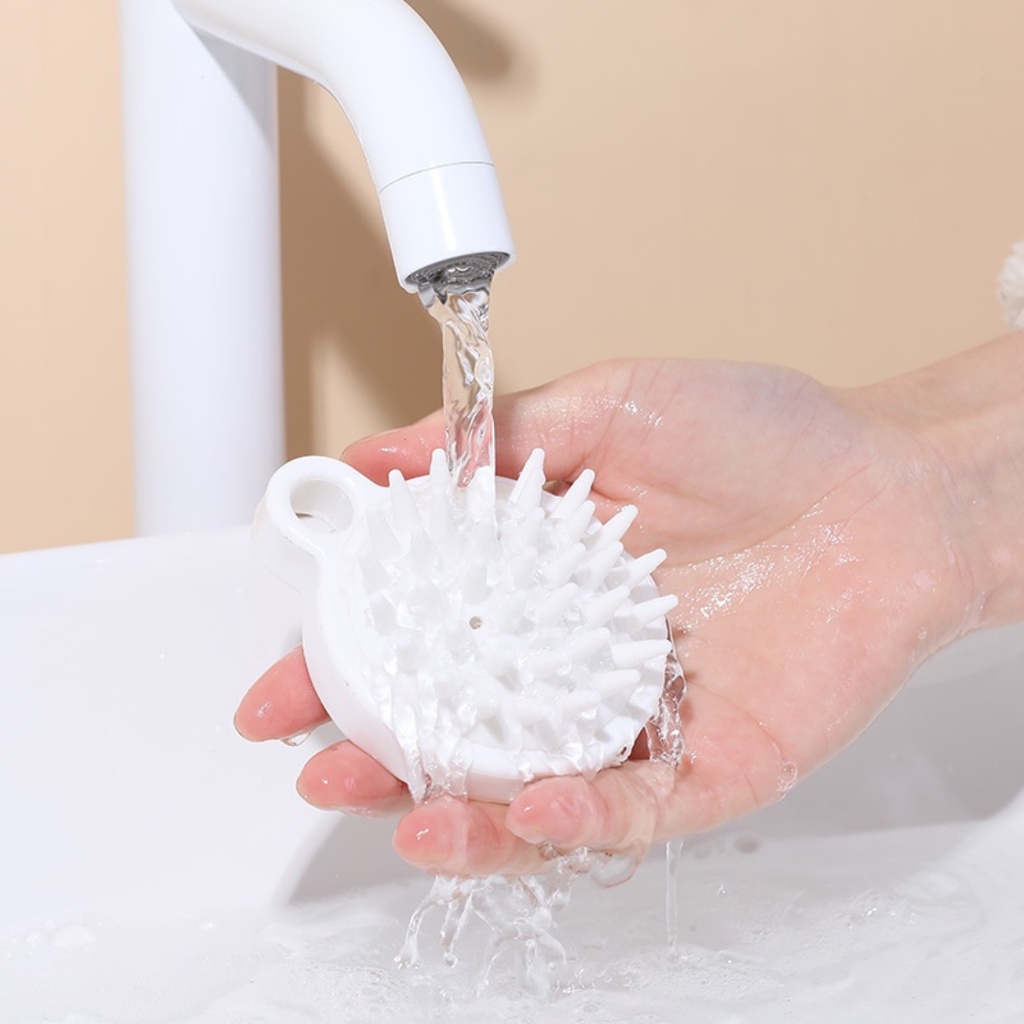 Lược Gội Đầu Muji Xuất Nhật Massage Da Đầu Thu Giãn