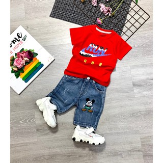 Set Jean cho bé trai cao cấp