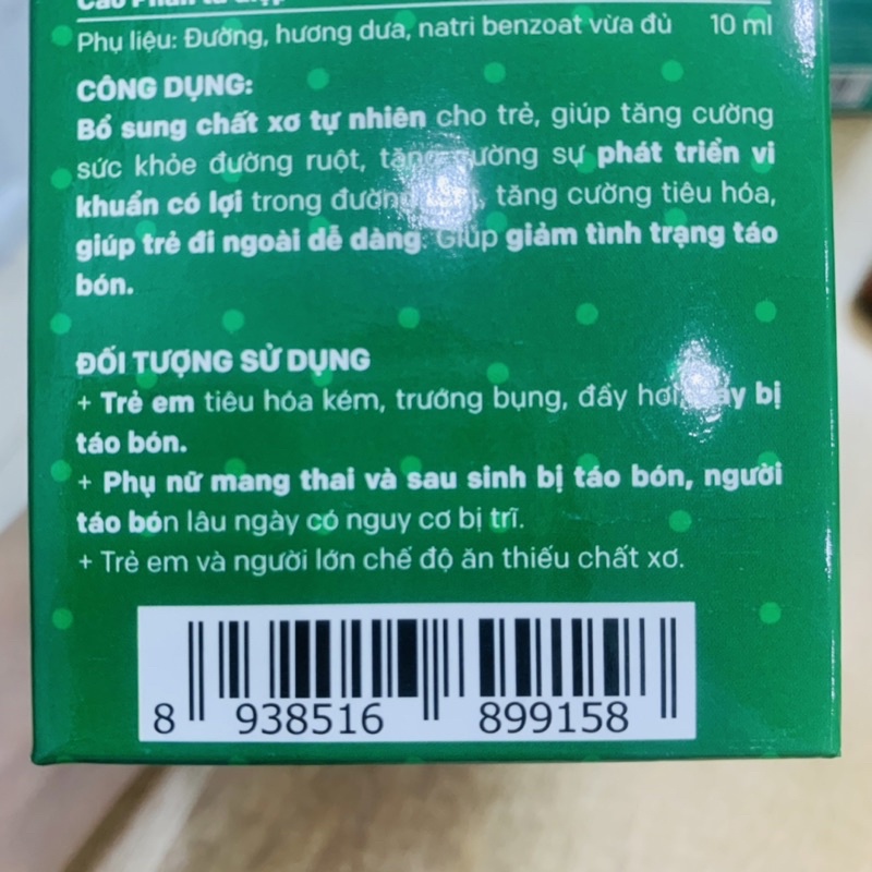 Truekidz Chất Xơ Tan- Bổ Sung Chất Sơ Tự Nhiên Giảm Táo Bón