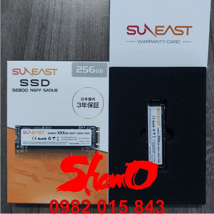 Ổ cứng SSD SunEast nội địa Nhật Bản – Bảo hành 3 năm ( SE800 2.5” SATA III – SE800 mSATA III – SE800 NGFF SATA III )