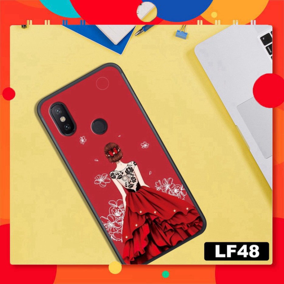 ỐP LƯNG XIAOMI MI A2/MI 6X - MI A2 LITE/MI 6 PRO IN HÌNH PHÍA SAU MỘT CÔ GÁI CHẤT LƯỢNG .