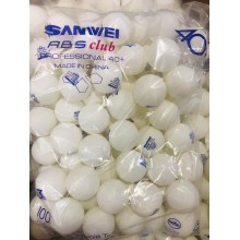 Quả Bóng Bàn SANWEI ABS 3 Sao Độ Cựng Cao Tròn Đều Dùng Trong Tập Luyện Và Thi Đấu