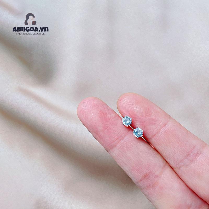 ✨✨Đôi Khuyên Tai Mạ Bạc 925 Hình Thiên Nga/Bướm/Hoa/Sừng Hươu /Thiên Nga Tinh Xảo