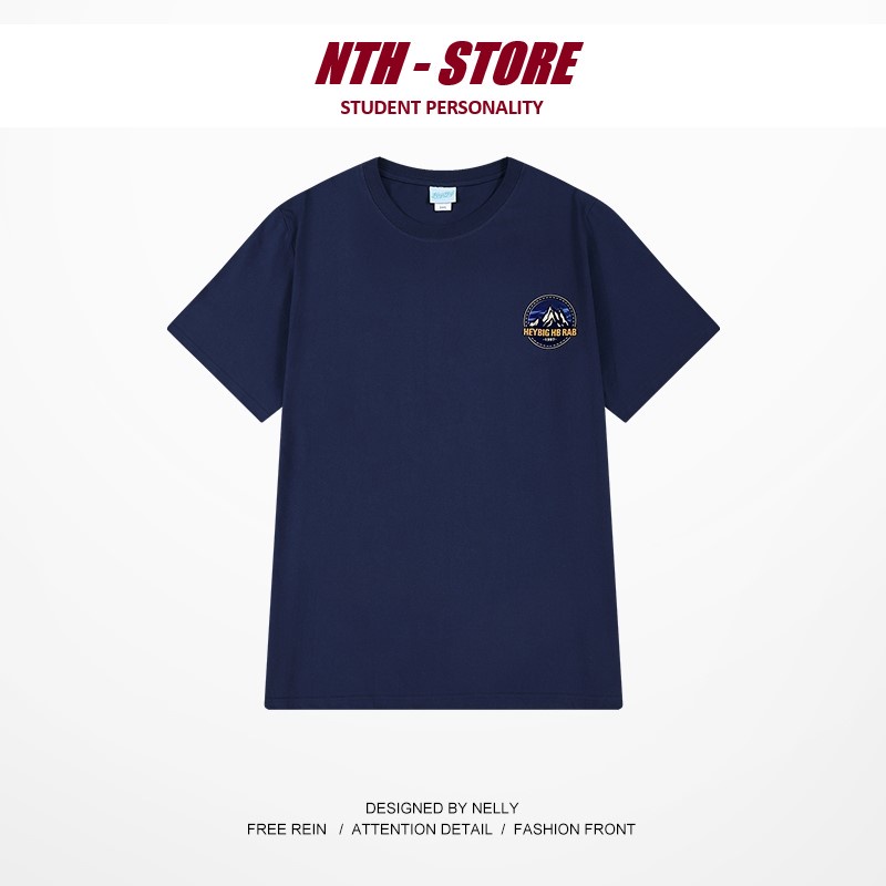 Áo Nelly - Áo phông Nelly Heybig - NÚI DARK BLUE