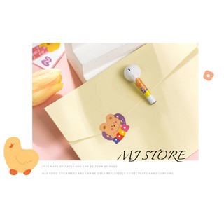 Sticker gấu cute WSTZ006 - mjstore