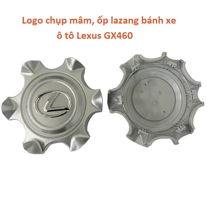 Logo chụp mâm, ốp lazang bánh xe ô tô Lexus GX460 TY-320 (1 chiếc)