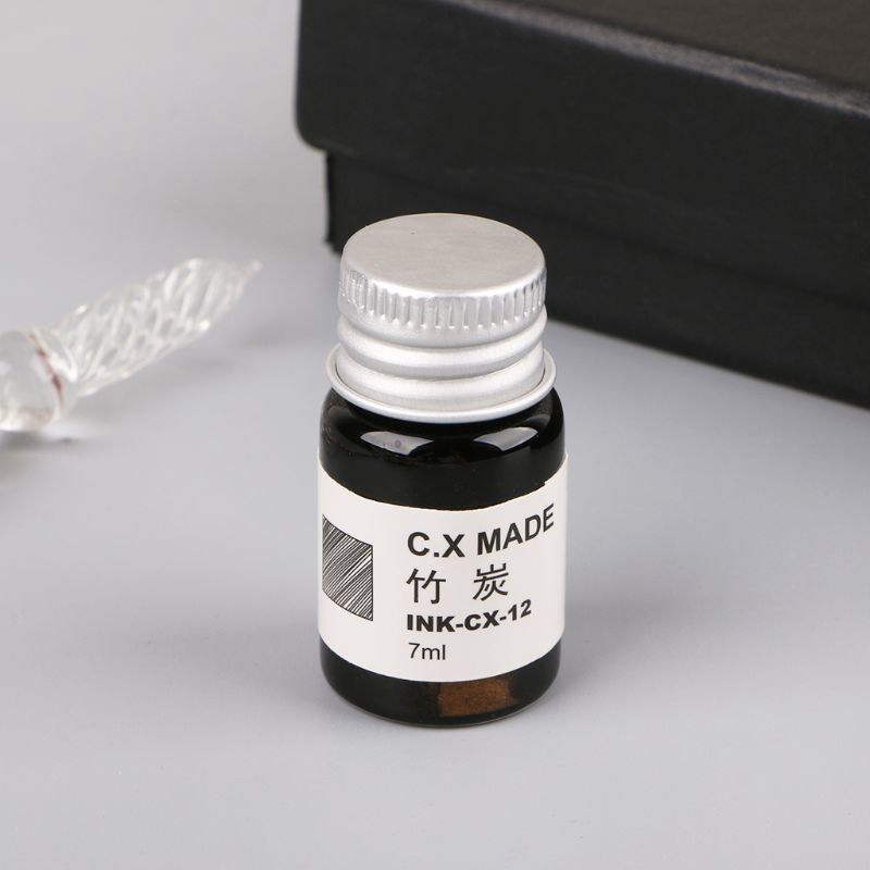 Set 12 Lọ Mực 7ml Kèm Bút