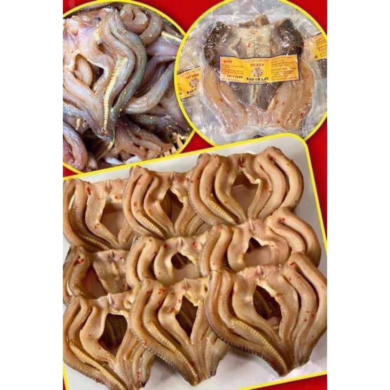 Khô cá lóc thơm giòn bịch 500gr