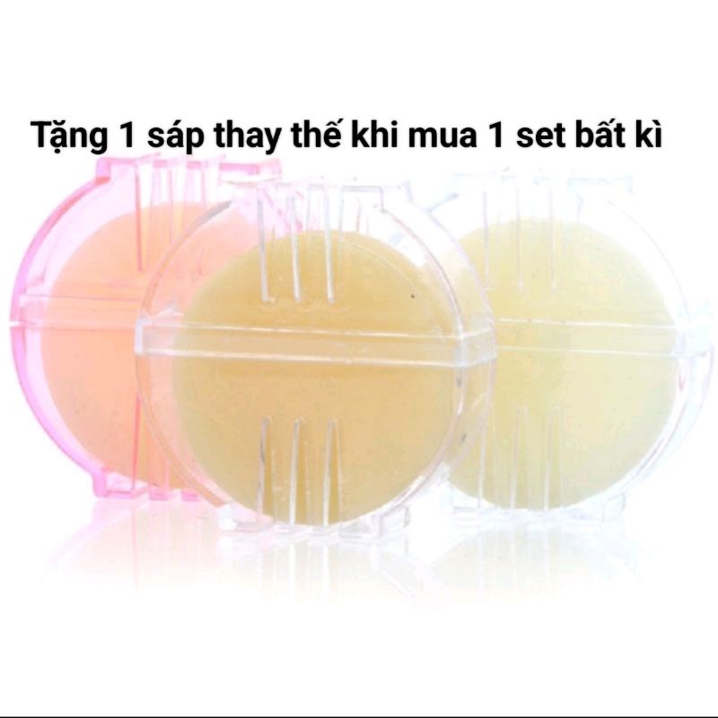 Sáp vuốt chỉ có hộp dùng trong thêu tranh chữ thập. Sáp vuốt chỉ cao cấp
