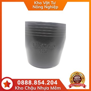 Combo 50c chậu nhựa mềm màu đen ươm cây C10 ( KT 25 x20)