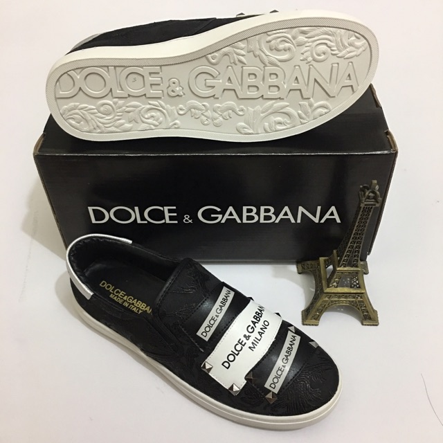 Giày Slipon Dolce Gabbana tag mặc chất -Ảnh thật XIÊU PHẨM -GIÁ RẺ .