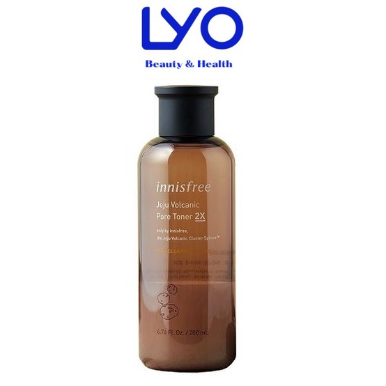 Nước Hoa Hồng Innisfree tro núi lửa Jeju Volcanic Pore Toner 2x 200ml.