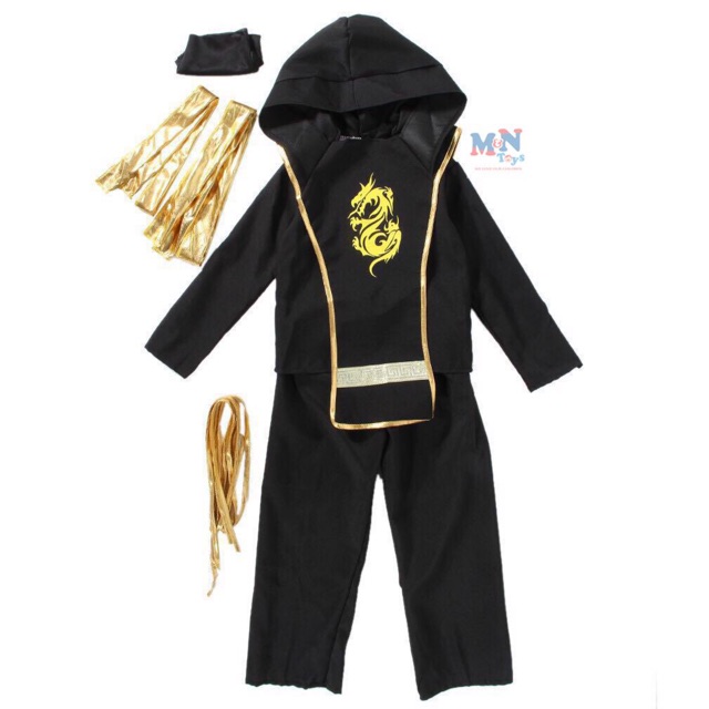 Bộ đồ hóa trang Ninja Rồng Naruto B-0100 cho bé trai chơi Halloween