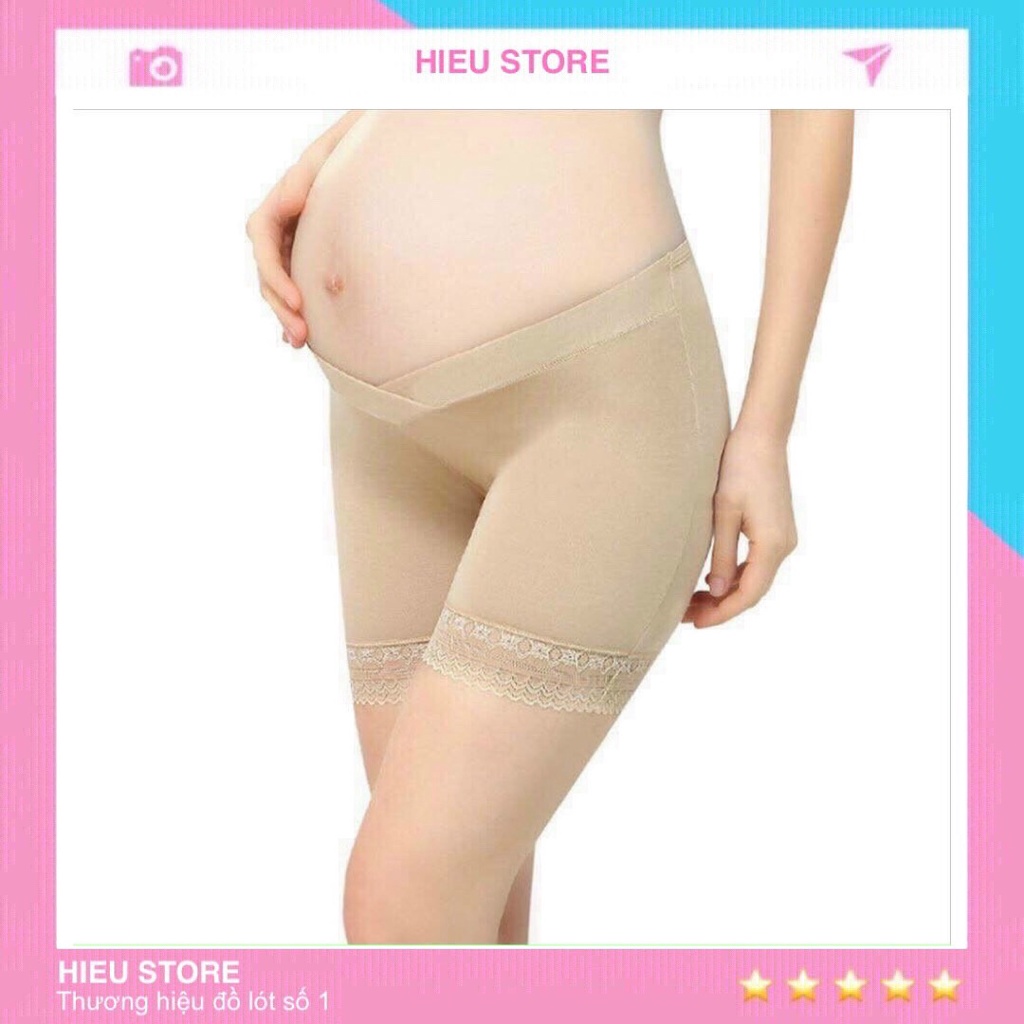 Quần Bầu Cotton Mềm Mịn Mặc Thoải Mái ⚡FreeShip⚡ Quần Mặc Váy Bà Bầu Co Dãn 4 Chiều 5767 Hieu Store24h