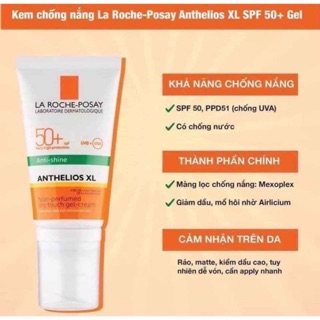 KEM CHỐNG NẮNG LAROCHE ANTI SHINE