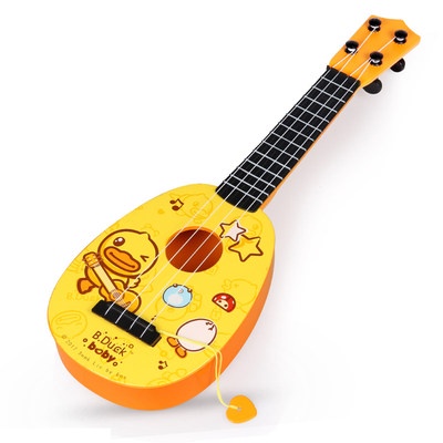 BDuck Little Yellow Duck Ukulele trẻ em Guitar có thể chơi cho người mới bắt đầu