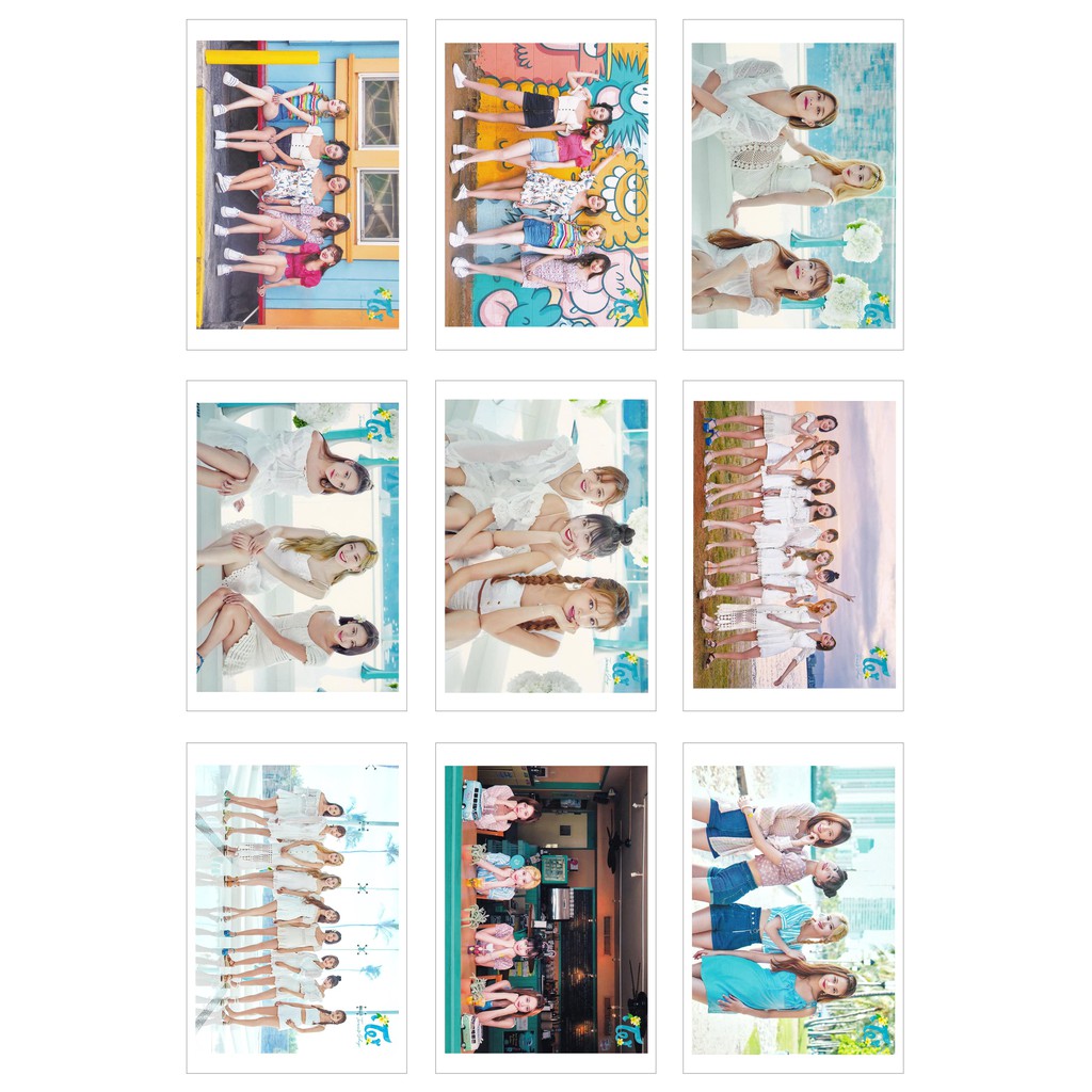 Lomo Card Ảnh TWICE - TWAII POPUP STORE ( 27 ảnh có chữ ký)