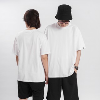 Áo thun trắng tay lỡ form rộng Oversize, Phông Basic Tee thế hệ mới