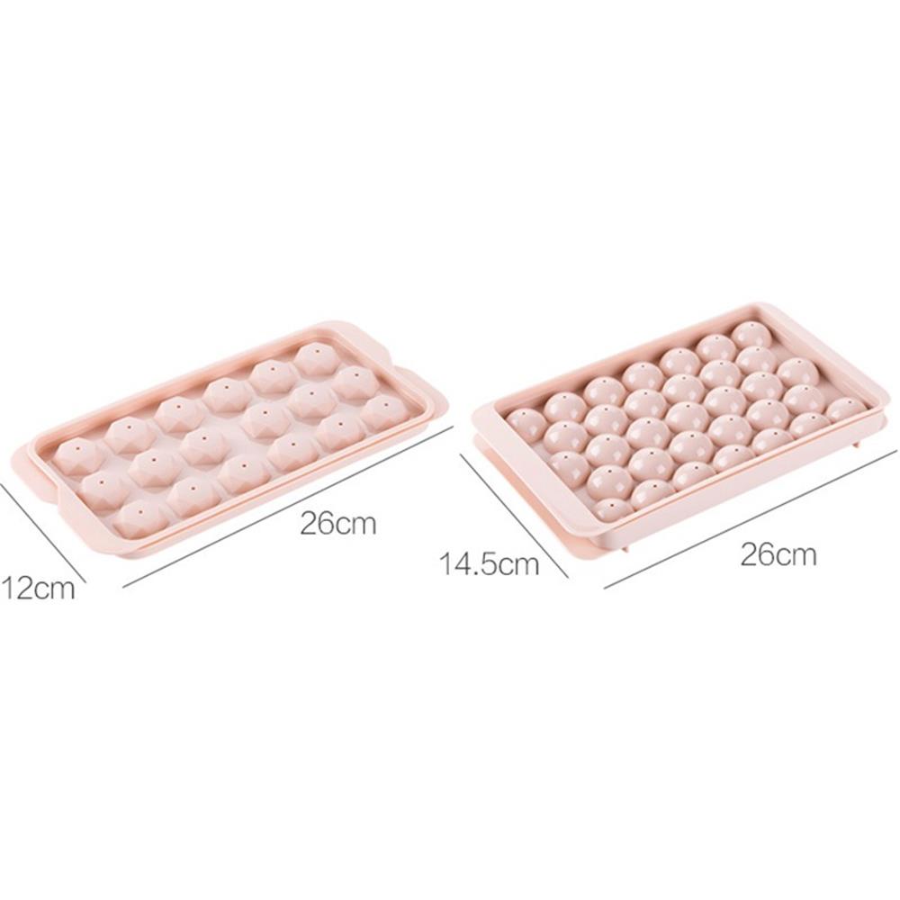 Khuôn làm đá và kem viên 2 lớp 33 khuôn KM20091