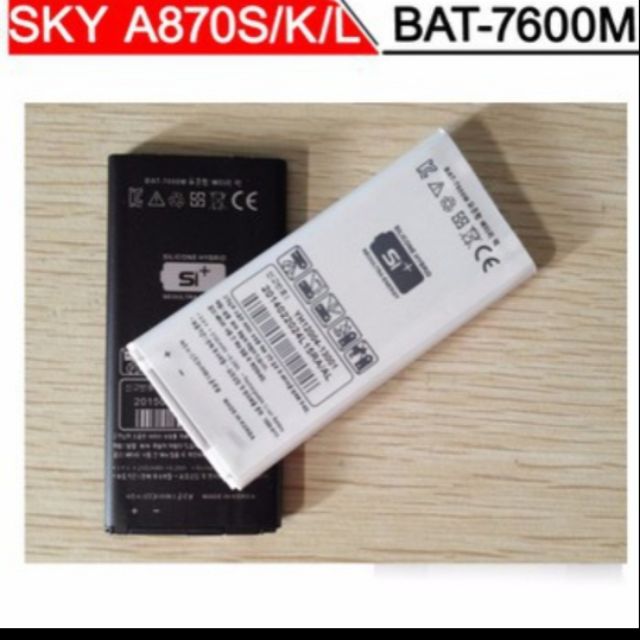 pin sky A870 BAT- 7600 mah xịn chính hãng bảo hành 6 tháng