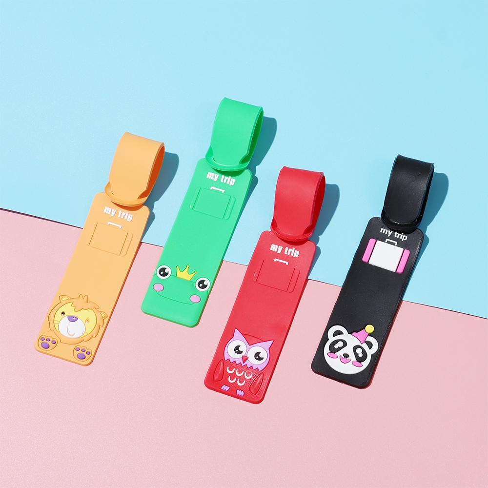 Thẻ Đánh Dấu Hành Lý Bằng Silicone Tiện Dụng