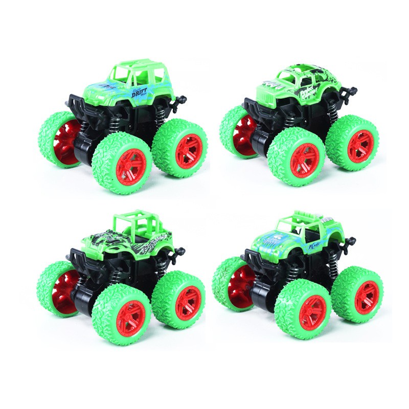 Đồ chơi Xe Ô Tô, Xe Địa Hình Đồ Chơi Quán Tính, Bánh Đà Cho Bé - Có âm thanh rất vui khi chuyện động