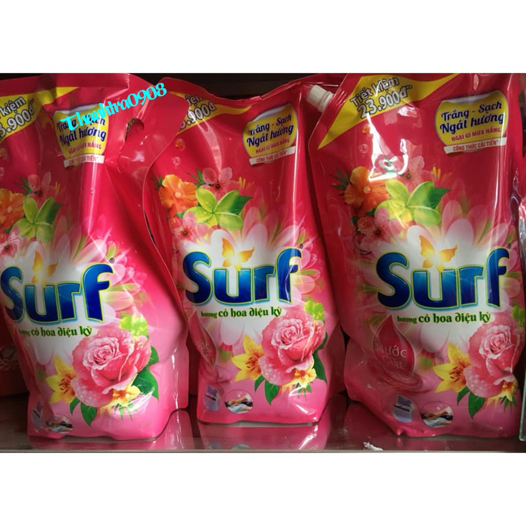 Nước giặt Surf hương cỏ hoa diệu kỳ túi 3.5kg