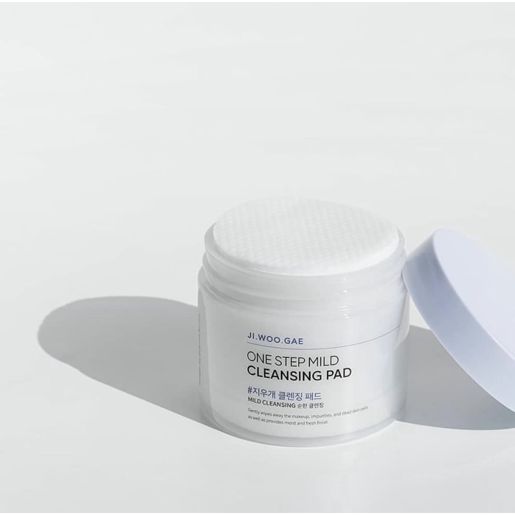 Miếng tẩy trang làm sạch da và dưỡng ẩm Celimax One Step Mild Cleansing Pad 60EA