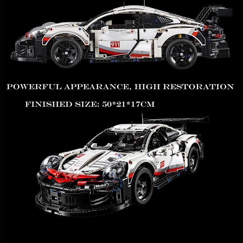 Bộ Đồ Chơi Lắp Ráp Mô Hình Xe Hơi Thể Thao Porsche 911 1580