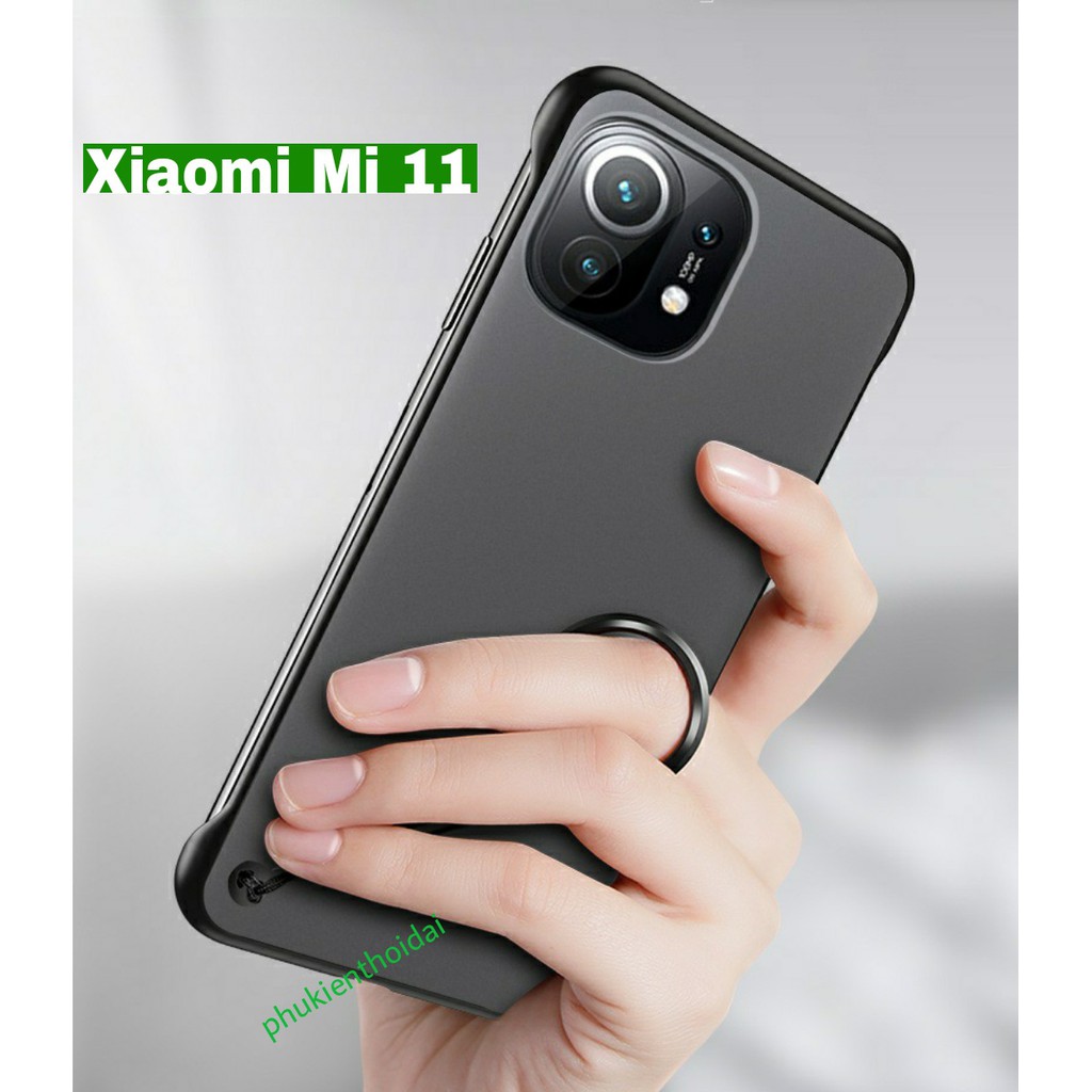 Ốp lưng Xiaomi Mi 11 / Mi 11 5G / Xiaomi 12 / 12x / Xiaomi 13 / Xiaomi 14 nhám mờ siêu mỏng không bo cạnh cao cấp