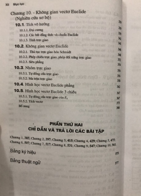 Sách - Giáo trình Toán Tập 5: Đại số 1